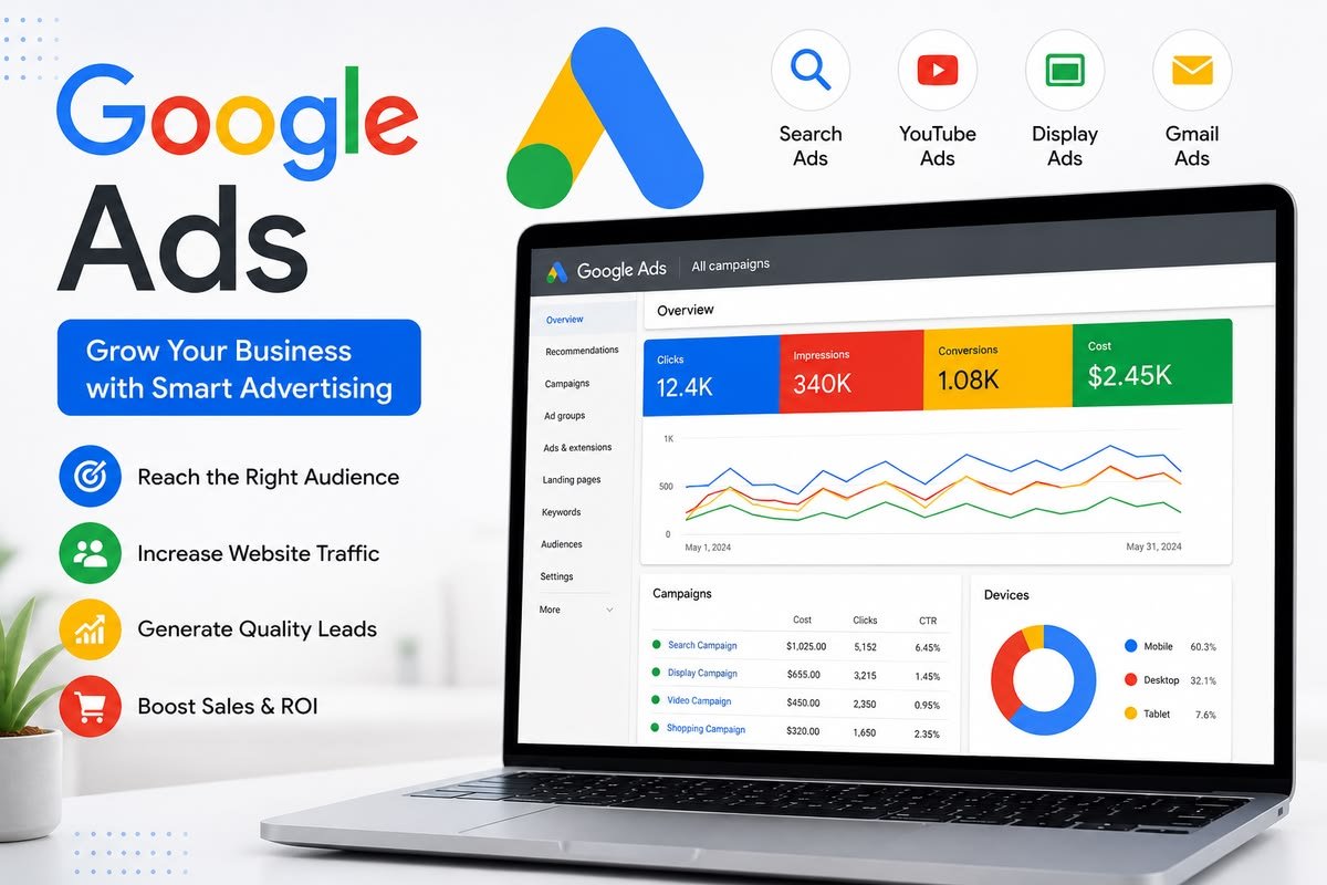 Google Ads for Maintenance companies